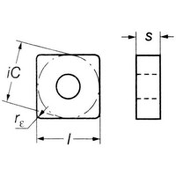 T-Max P 旋削用ネガ・チップ 4215 10個入り