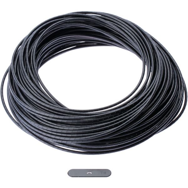 スパイラルラッピング　耐候性ナイロン６６　黒