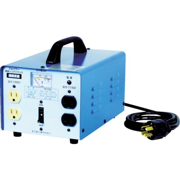 変圧器　降圧専用トラパック　２ＫＶＡ