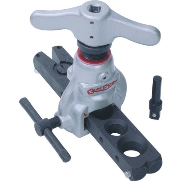 フレアリングツールセット（偏芯式）手動電動兼用型、新冷媒・新規格対応