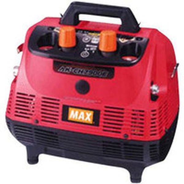 ４４気圧ハンディエアコンプレッサ　兼用エアチャック装備