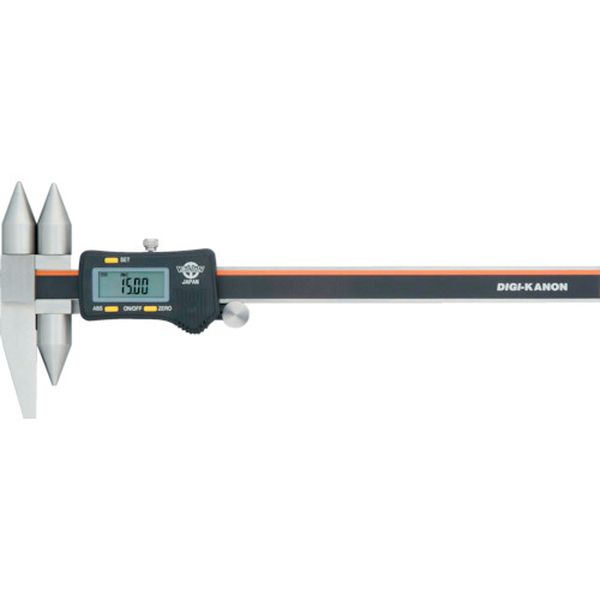 カノン　直読式デジタル丸穴ピッチノギス１５０ｍｍ