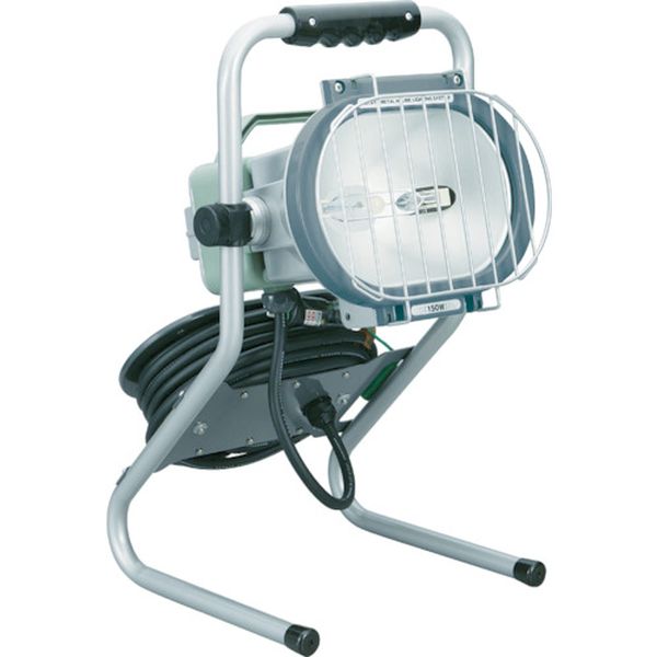 瞬時再点灯型１５０Ｗメタルハライドライト７ｍ電線付ドラムスタンドタイプ