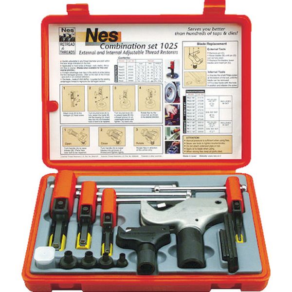 ＮＯＧＡ　ねじ山修正工具セット