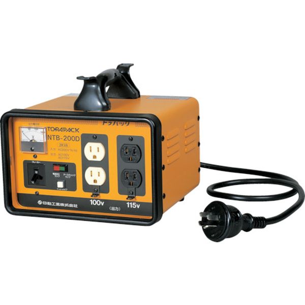 変圧器　降圧専用トラパック　２ＫＶＡ