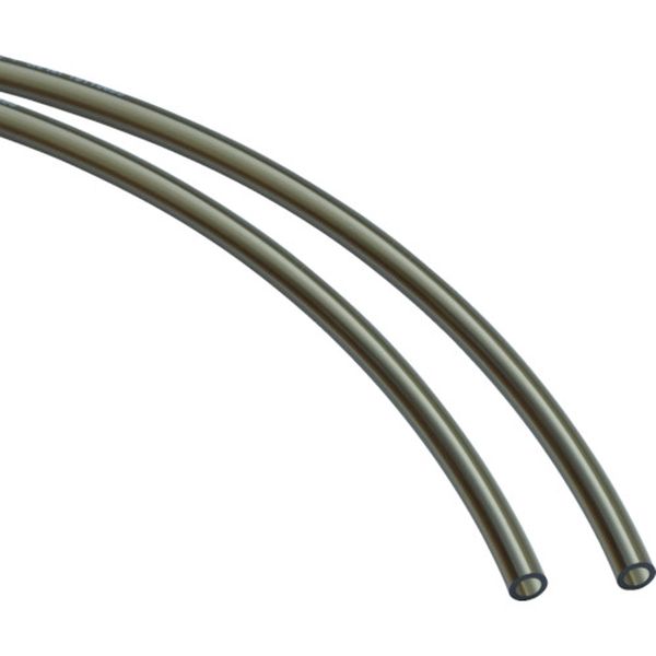 ソフトポリウレタンチューブ　クリアブラック　１２×８ｍｍ　１００Ｍ