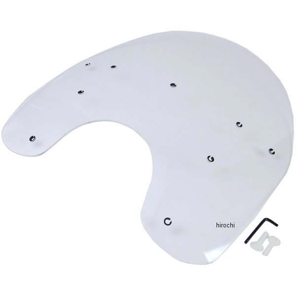 シールド ハーレー純正交換用 17インチ高 90年-17年 FLSTF クリア