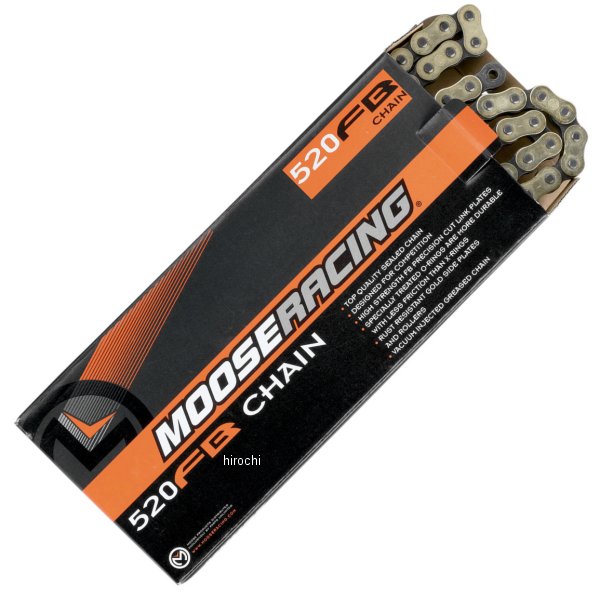 チェーン O-リング カシメタイプ 520FB/110L