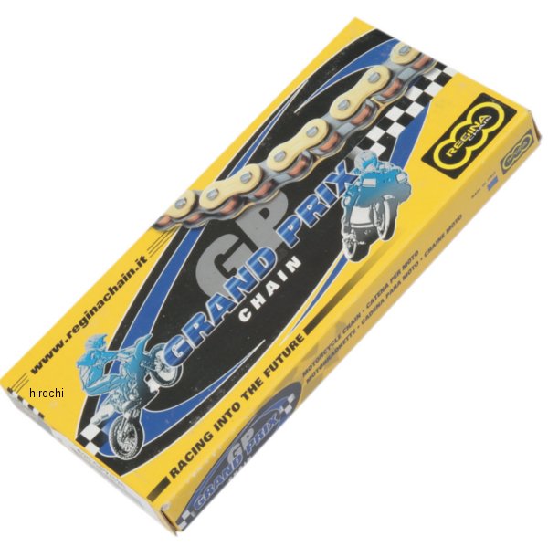 チェーン カシメタイプ 520GPZ/120L ゴールド