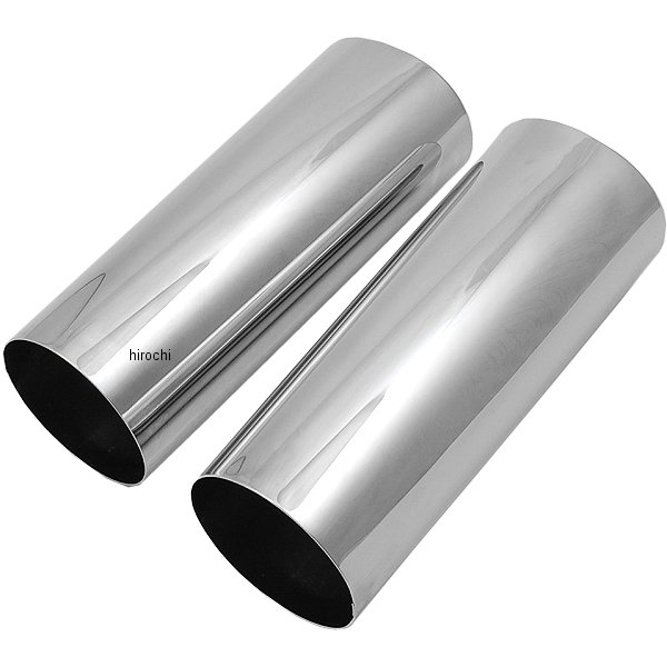 フォークスライダーカバー 80年-13年 FLT スムース クローム +2インチ