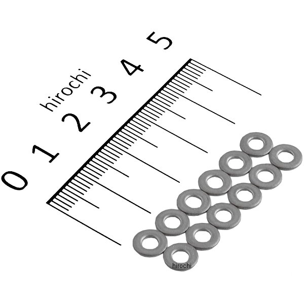 キャブレター ニードルシムキット ケイヒンキャブ用 (12個入り)