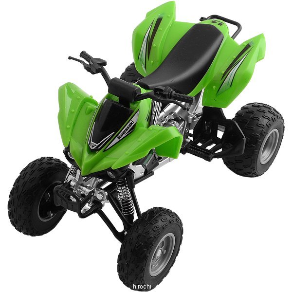 模型 1:12スケール カワサキ KFX450R 緑