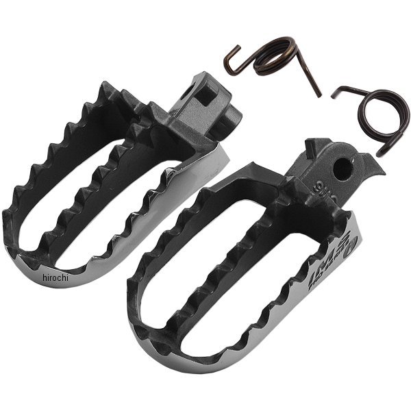 フットペグ PRO 87年-13年 CRF、XR、KLR スチール