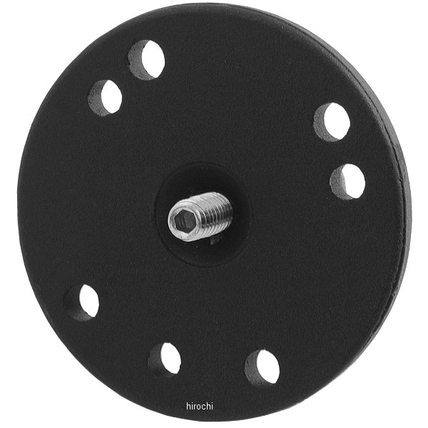 カメラホルダ（プレート付） 汎用 φ2.5インチに対応 黒