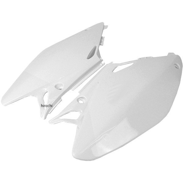 サイドパネル 02年-07年 CR125R、CR250R 白