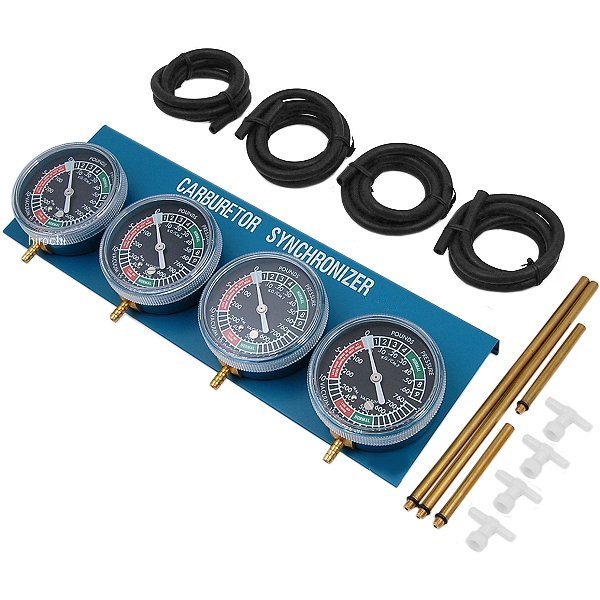 バキューム キャブレター シンクロナイザー 4-キャブレターセット