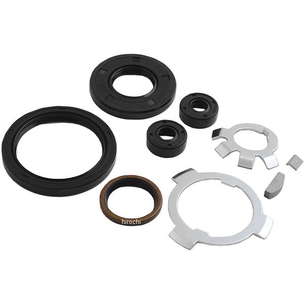 メインシャフトシールキット/ロックワッシャ付き 80年-81年 4速 (セット)