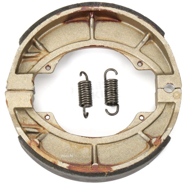 ブレーキシュー フロント/リア 70年以降 DR200、TC90 (オーガニック)