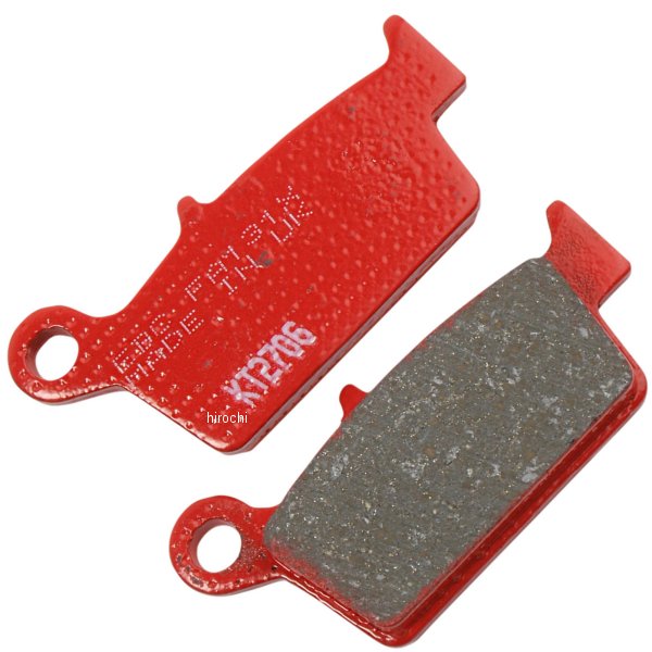 ブレーキパッド リア 87年-10年 CR500、KLX250 (X-カーボン)