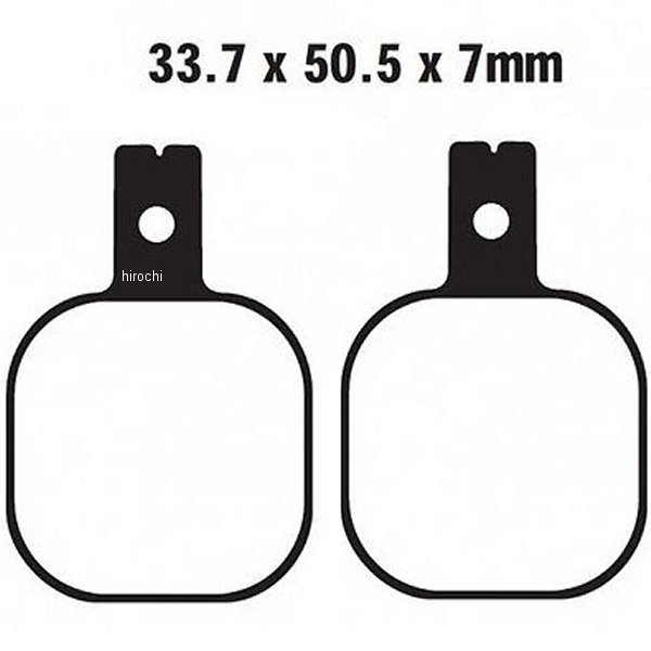 ブレーキパッド フロント ライトウエイトデザインキャリパー用 (オーガニック)