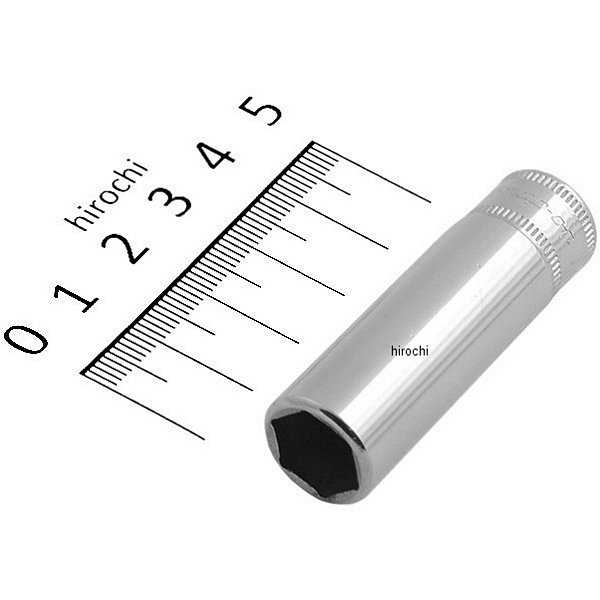 フランクドライブ 1/4インチ ディープ ソケット 6角 11mm