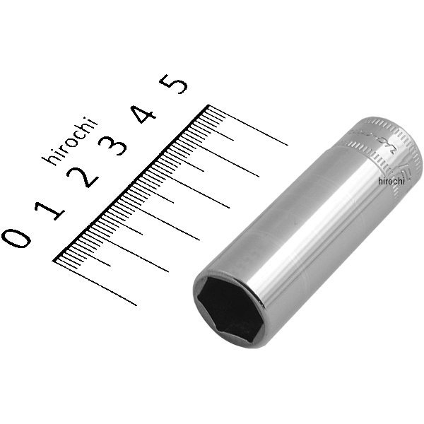 フランクドライブ 1/4インチ ディープ ソケット 6角 12mm