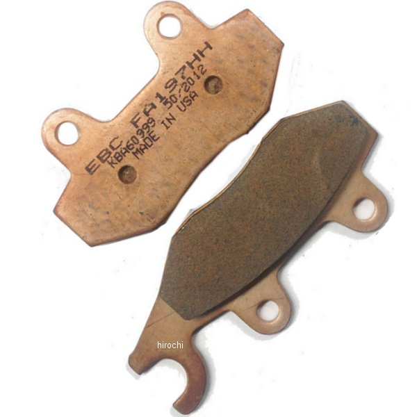 ブレーキパッド 04年以降 EX300、BN125 (ダブル-H シンタード)