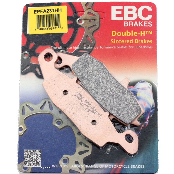 ブレーキパッド フロント 98年-06年 GSX750、GSX600 (EX-Performance シンタード)