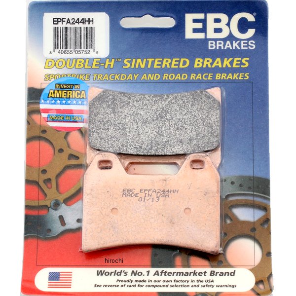 ブレーキパッド フロント 98年-05年 アプリリア、ドゥカティ (EX-Performance シンタード)