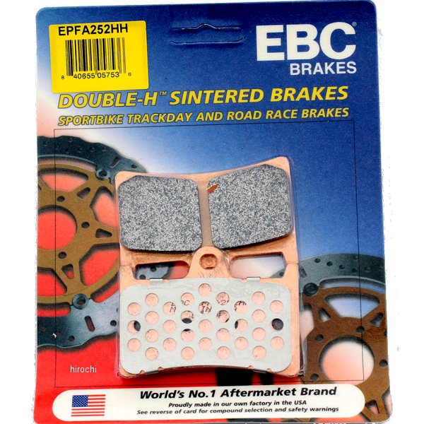 ブレーキパッド フロント 97年-08年 FZ6、YZF600 (EX-Performance シンタード)