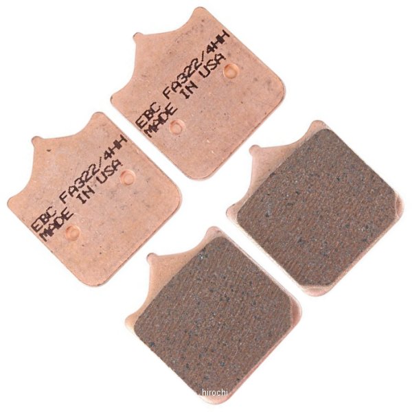 ブレーキパッド フロント 02年-11年 ドゥカティ、アプリリア (ダブル-H シンタード)