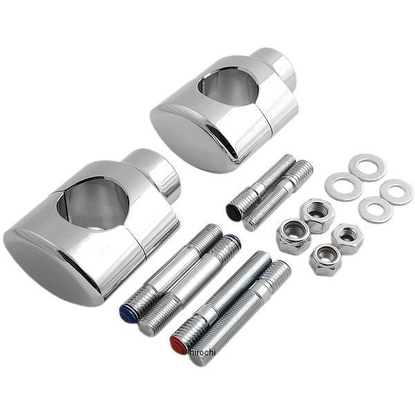 1.5インチハンドルバー 1.5インチ(38mm)高 ライザー クローム