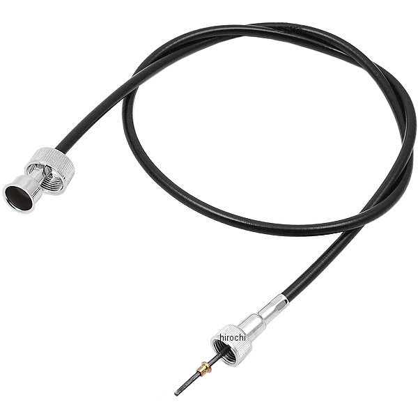 スピードメーター ケーブル 44インチ 黒 54年-56年 KH、KHK、57年-72年 XL