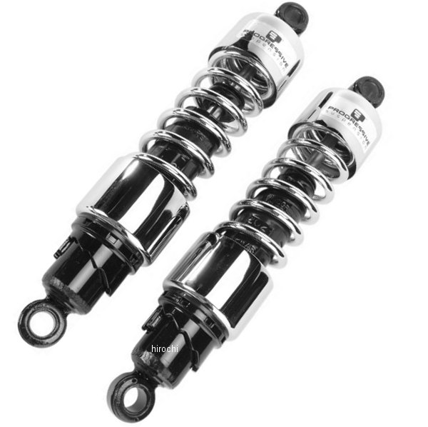 ショック 硬め 412 01年-10年 トライアンフ ボンネビル 343mm クローム