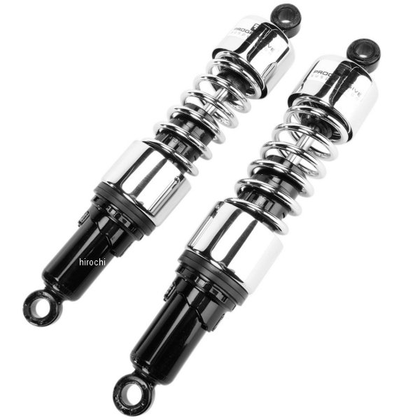 【セール特価】 ショック 標準硬さ 412 06年-12年 トライアンフ スクランブラー900 356mm クローム