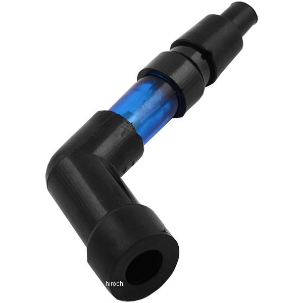 点滅 スパークプラグ キャップ 120度 青