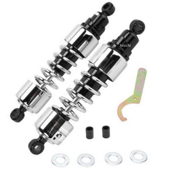 ショック 硬め 412 80年-83年 ゴールドウィング GL1100 330mm クローム