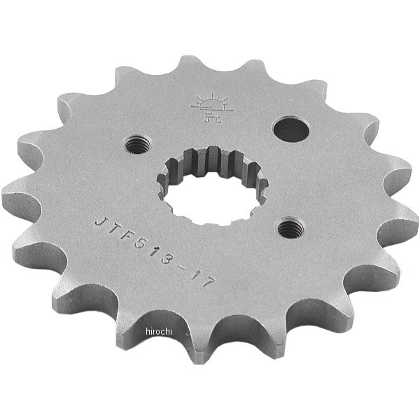 フロント スプロケット 17T/530 67年-08年 ZX750F、GS1150E、YZF600R