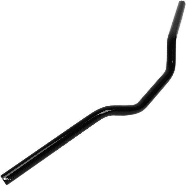 7/8インチ ハンドルバー 2.5インチ スポーツバイク 黒