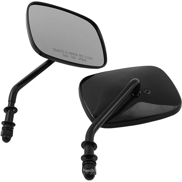 ミラー 旧純正タイプ ショート(左右ペア) 黒