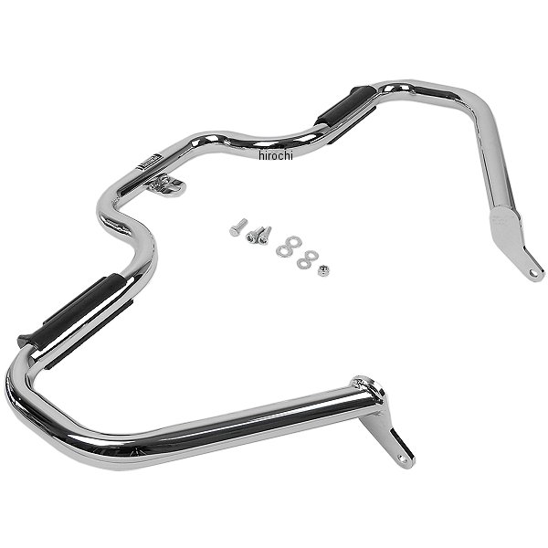 エンジンガード マルチバー 91年以降 FXD ミッドコントロール車 クローム