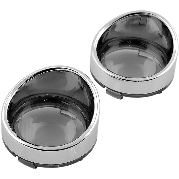 ウインカーベゼル ブレットバイザー スモーク (左右ペア)