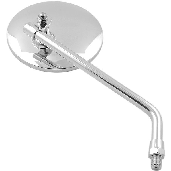 ミラー CBスタイル ラウンド クローム 10mm(1個売り)