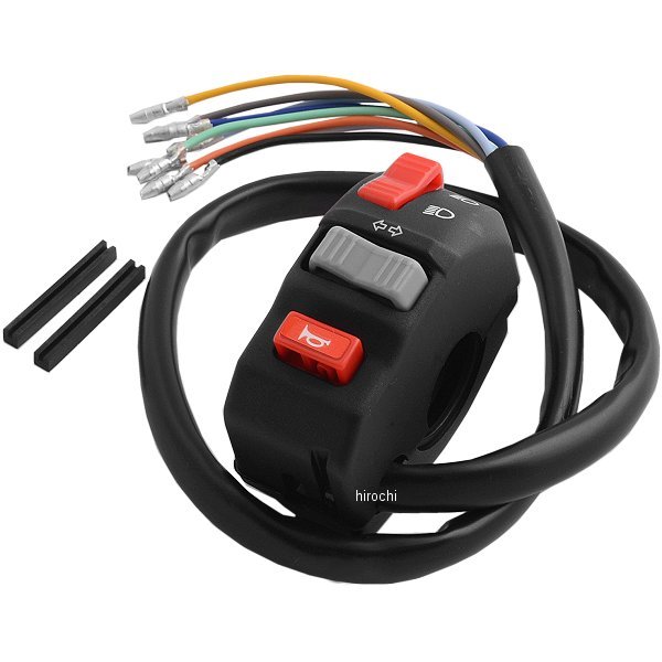 スイッチハウジング 汎用 22mm ハンドル用 左