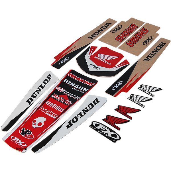デカール トリムキット 97年-99年 CR250R、CR125R