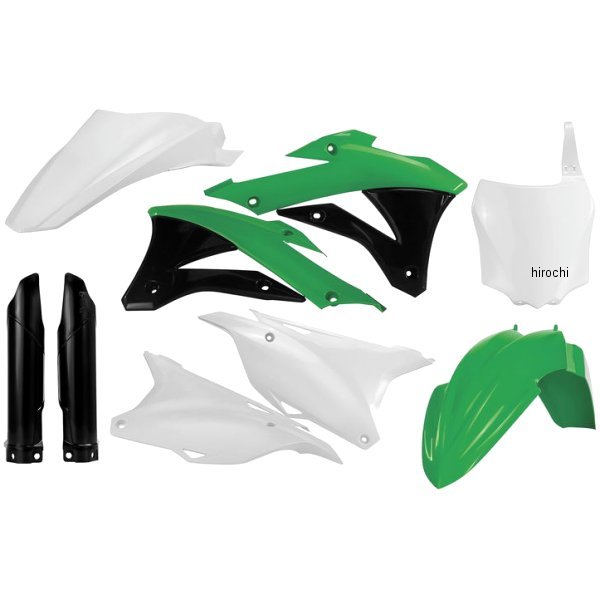 外装キット 14年-21年 KX85/100 緑/白/黒