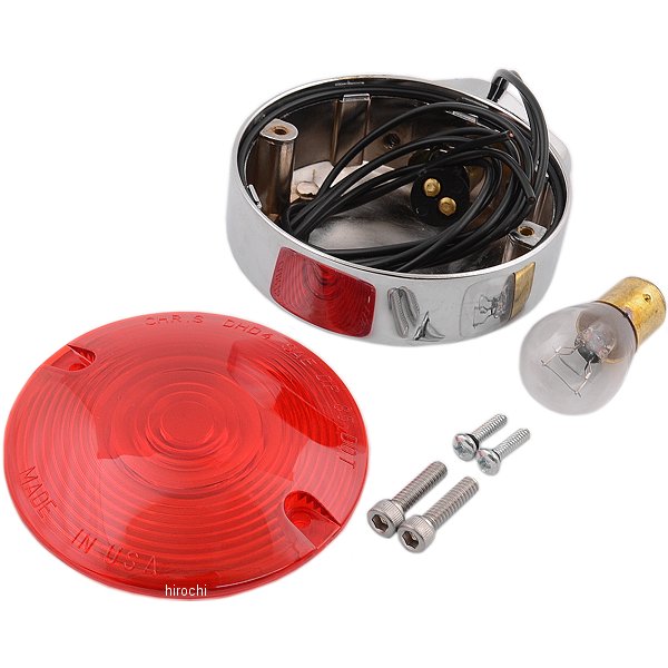 ウインカー フラット ダブル球赤 (1個売り)