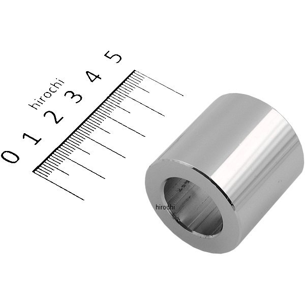 アクスルスペーサー アウター 3/4インチ 1-1/4インチ 1.250インチ クローム