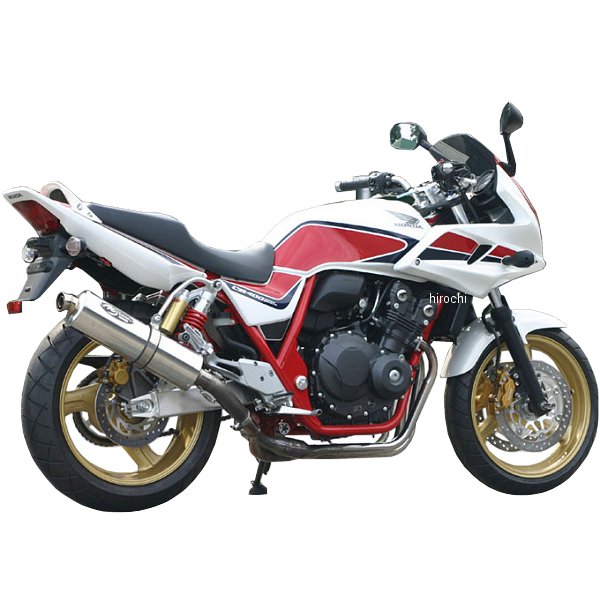 スリップオンマフラー GT-ミドル 08年-13年 CB400SB Revo ステンレスポリッシュ