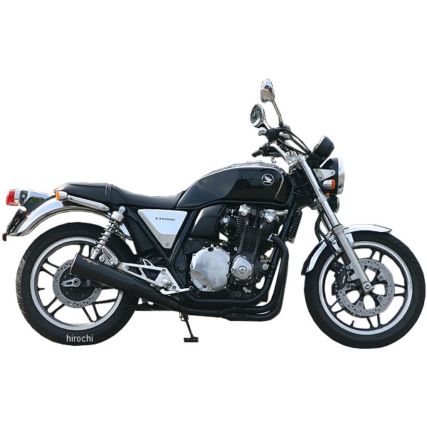 フルエキゾースト メガホン 4-1SC 10年-13年 CB1100 耐熱黒塗装